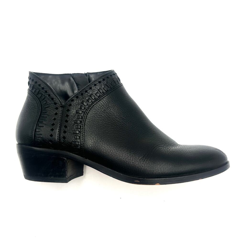 Vince Camuto - Parrla women's black Leather ankle Booties - SIZE 8 - Picture 2 of 13